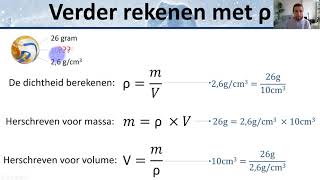 NaSk  Volume en massa berekenen met de dichtheid [upl. by Curr444]