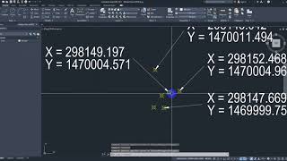 2 Create manual point coordinate label AutoCAD [upl. by Letha]