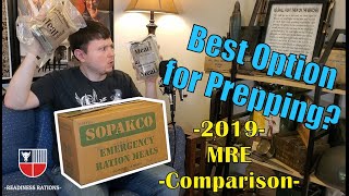 SOPAKCO MRE Review  2019 Reduced Sodium EMERGENCY RATION MEAL Comparison  Meal Ready to Eat FEAST [upl. by Nyrhtakyram365]