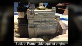 1KZTE Toyota Denso Injection Pump in Depth look  Landcruisercoloradoprado [upl. by Eilsek]