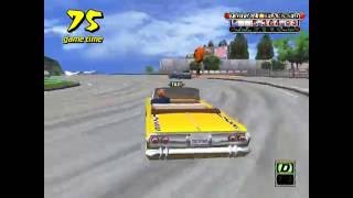 Arcade Longplay 242 Crazy Taxi [upl. by Yelir]