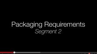 Packaging Requirements for Hazardous Materials  Segment 2 [upl. by Towny]