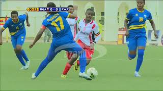 Amavubi Vs Uganda Women 2018 [upl. by Yadnil160]