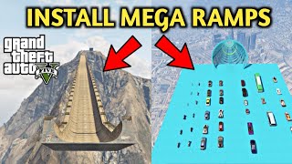 2020 HOW TO INSTALL MEGA RAMPS IN GTA V I GTA 5 FULL HINDI TUTORIAL [upl. by Onoitna]