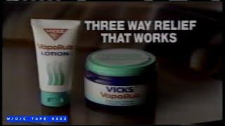 Vicks Vaporub Commercial  1990 [upl. by Gile]