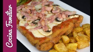 Como hacer un cachopo a la napolitana paso a paso  Recetas caseras de Javier Romero [upl. by Imrots273]