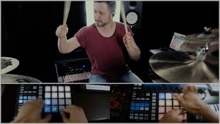 Launchpad  Tha Trickaz  Pushing More Buttons Live Drumming [upl. by Elfont378]