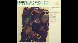 Schoenberg Chamber Symphony no1 Danish Radio  Horenstein [upl. by Artimed]