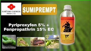 Sumitomo Sumiprempt Insecticide  Pyriproxyfen 5  Fenpropathrin 15� Details Tamil [upl. by Joanna]