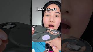 Trying MELTED Makeup 🍳👩🏻‍🍳🫠 [upl. by Girovard]