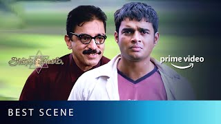 Who is God according to Kamal Hassan  R Madhavan  Anbe Sivam  Amazon Prime Video [upl. by Nidnerb]