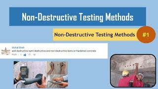 Non Destructive Testing Methods for Concrete 1 [upl. by Cati799]