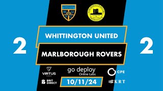 Whittington United v Marlborough Rovers 101124 [upl. by Adigun840]