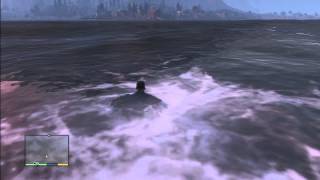 GTA 5  Swim Underwater [upl. by Drofxer]