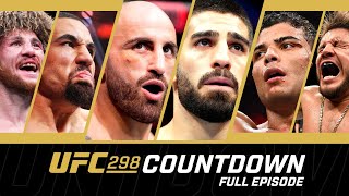 UFC 298 Countdown  Full Episode [upl. by Catto911]