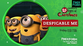 Countdown to 25 Days of Christmas Despicable Me  Freeform [upl. by Perusse]