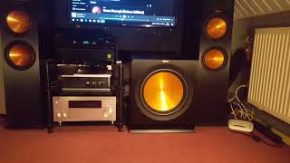 Onkyo txnr3030  klipsch rp280f  paradigm dsp3200v2 song lindsey stirling crystallize [upl. by Akimot]