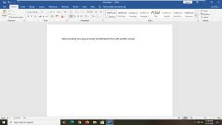 How to Stop Text From Erasing When Typing In Word Document Tutorial [upl. by Ahtoelc]