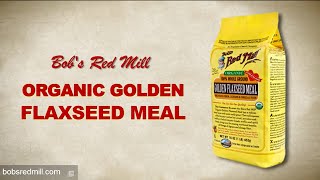 Golden Flaxseed Meal  Bobs Red Mill [upl. by Patricia]