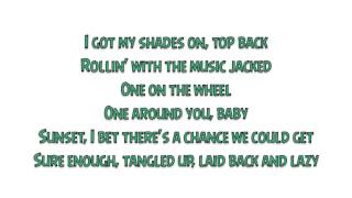 Cole Swindell  Chillin It Lyrics [upl. by Eliason]