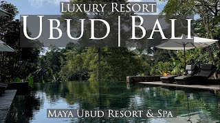 Maya Ubud Resort and Spa Tour amp Review 2023  One of the top luxury resort in Ubud Bali 🇮🇩 [upl. by Jena933]