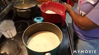 Making banana pudding from scratch [upl. by Alfie]