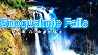 Snoqualmie Falls  One of the top scenic attraction near Seattle Washington [upl. by Eneloj]