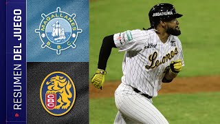 Navegantes del Magallanes vs Leones del Caracas  26 de octubre 2023 [upl. by Shotton]