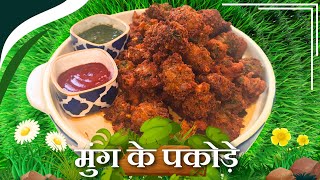 मुंग दाल के पकोड़े और पुदीने की चटनी स्वाद नहीं भूलोगे  Moong Dal Pakoda  Lazeez Delicacies [upl. by Laekim]