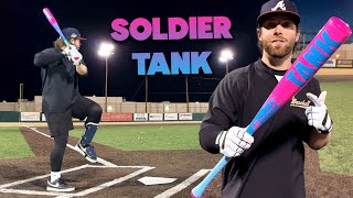 Hitting with the 2025 SOLDIER TANK  BBCOR Baseball Bat Review [upl. by Mavis]