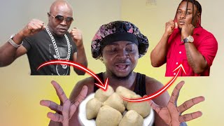 Bukom Banku invited Nii Funny To Banku Eating Competition [upl. by Yeltnerb767]