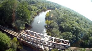 Mokai™ Jet Boat Exploring Satilla River  Aerial Video by Stealth2o Quadcopter [upl. by Pier348]