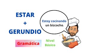 ✅Verbo ESTAR  GERUNDIO en Español✅ Gramática Nivel Básico Aprender Español💯 Spanish Lessons [upl. by Saxela]