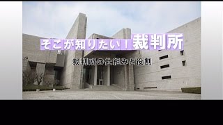 ビデオ「そこが知りたい！裁判所～裁判所の仕組みと役割～」 本編 字幕あり [upl. by Dion]