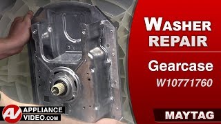 Maytag Washer  Loud Spin Cycle  Gearcase Repair and Diagnostic [upl. by Lait]