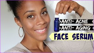 DIY Beauty Anti Acne amp Anti Aging Face Serum [upl. by Zealand]