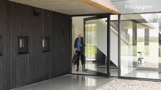 Exterior Pivot Door with FritsJurgens Inside  Unlimited Design [upl. by Oniger]