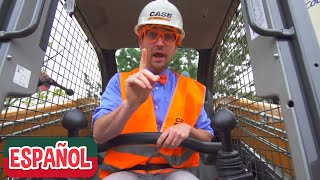 Carguero con Blippi  Compilación  Aprende con Blippi [upl. by Joh]