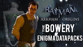 Batman Arkham Origins Walkthrough  Enigma Datapack  Extortion File 12 [upl. by Githens]