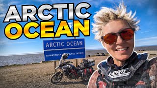 END OF THE ROAD  Motorcycle Adventure to the Arctic Ocean in Tuktoyaktuk  EP 255 [upl. by Okim]