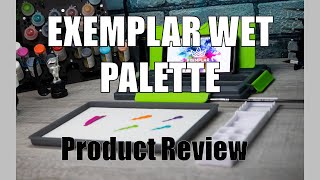 Exemplar Wet Palette  Product Review 44 [upl. by Hgielrac]