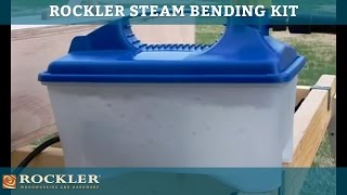 Rockler Steam Bending Kit [upl. by Hermine]