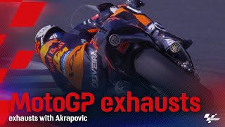 Explaining MotoGP exhausts with Akrapovic [upl. by Wilbert962]