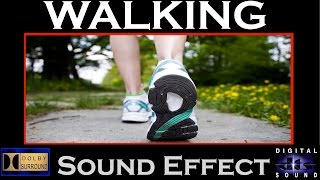 Walking Sound Effect  Walking Sfx  HI RES AUDIO [upl. by Gough]