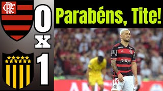 Peñarol vence na ida e no Maracanã Vergonha esse Flamengo do Tite grotesco um horror [upl. by Lurleen]