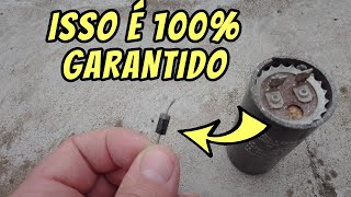 ✅ GARANTIDO Como Testar um Capacitor de Partida com um Diodo [upl. by Aniez]