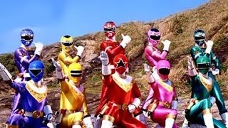 Carranger Vs Ohranger Henshin amp Roll Call [upl. by Haidebez]