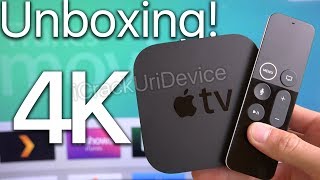 Apple TV 4K Unboxing and Setup Review 2017 [upl. by Aramen]