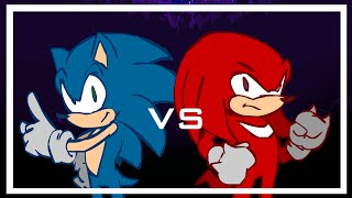 Sonic vs Knuckles [upl. by Nitsraek]