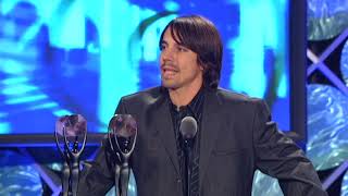 Anthony Kiedis Inducts Talking Heads at the 2002 Rock amp Roll Hall of Fame Induction Ceremony [upl. by Annoek]